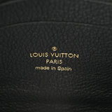 LOUIS VUITTON ルイヴィトン モノグラムアンプラント ポシェットドゥーブルジップ ノワール M68568 レディース レザー ショルダーバッグ Aランク 中古 銀蔵