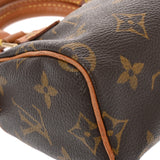 LOUIS VUITTON ルイヴィトン モノグラム ミニ スピーディ 2WAY ブラウン M41534 レディース モノグラムキャンバス ハンドバッグ Bランク 中古 銀蔵
