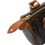 LOUIS VUITTON ルイヴィトン モノグラム ミニ スピーディ 2WAY ブラウン M41534 レディース モノグラムキャンバス ハンドバッグ Bランク 中古 銀蔵