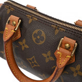 LOUIS VUITTON ルイヴィトン モノグラム ミニ スピーディ 2WAY ブラウン M41534 レディース モノグラムキャンバス ハンドバッグ Bランク 中古 銀蔵