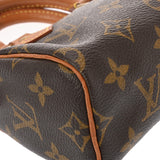 LOUIS VUITTON ルイヴィトン モノグラム ミニ スピーディ 2WAY ブラウン M41534 レディース モノグラムキャンバス ハンドバッグ Bランク 中古 銀蔵