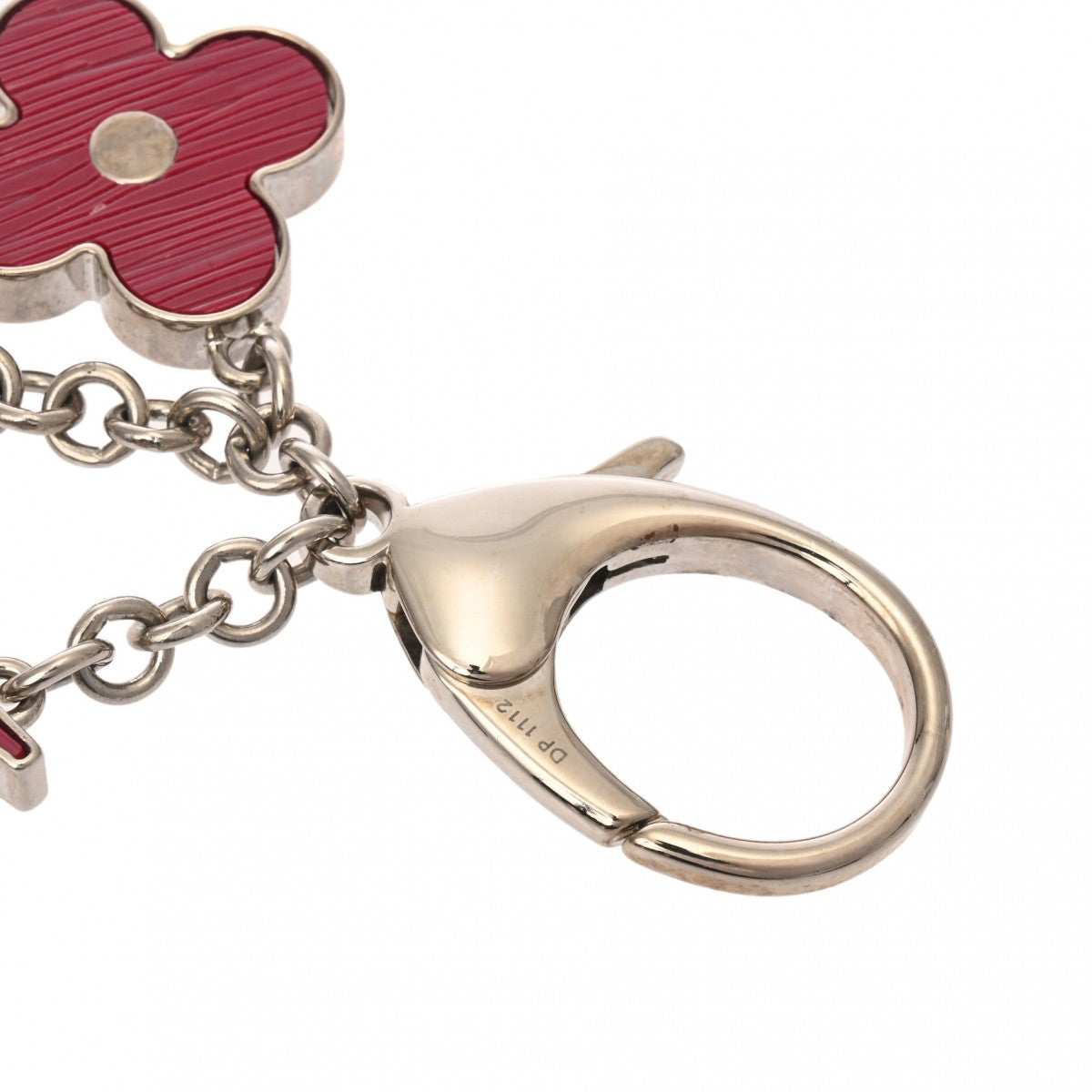 LOUIS VUITTON メタルキーホルダー ルイヴィトンビジューサック フルールドゥチャーム フューシャ