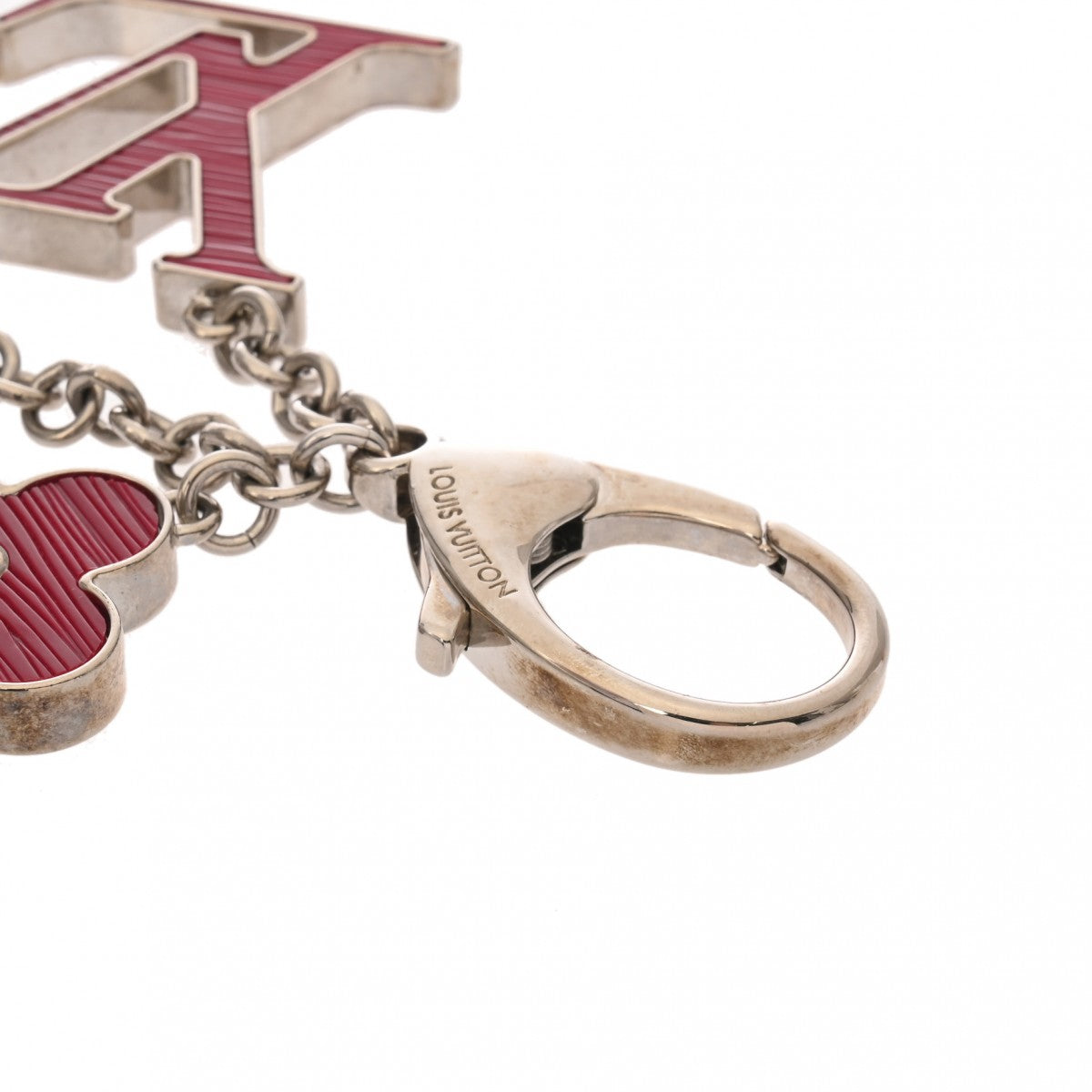 ルイヴィトンビジューサック フルールドゥチャーム フューシャ