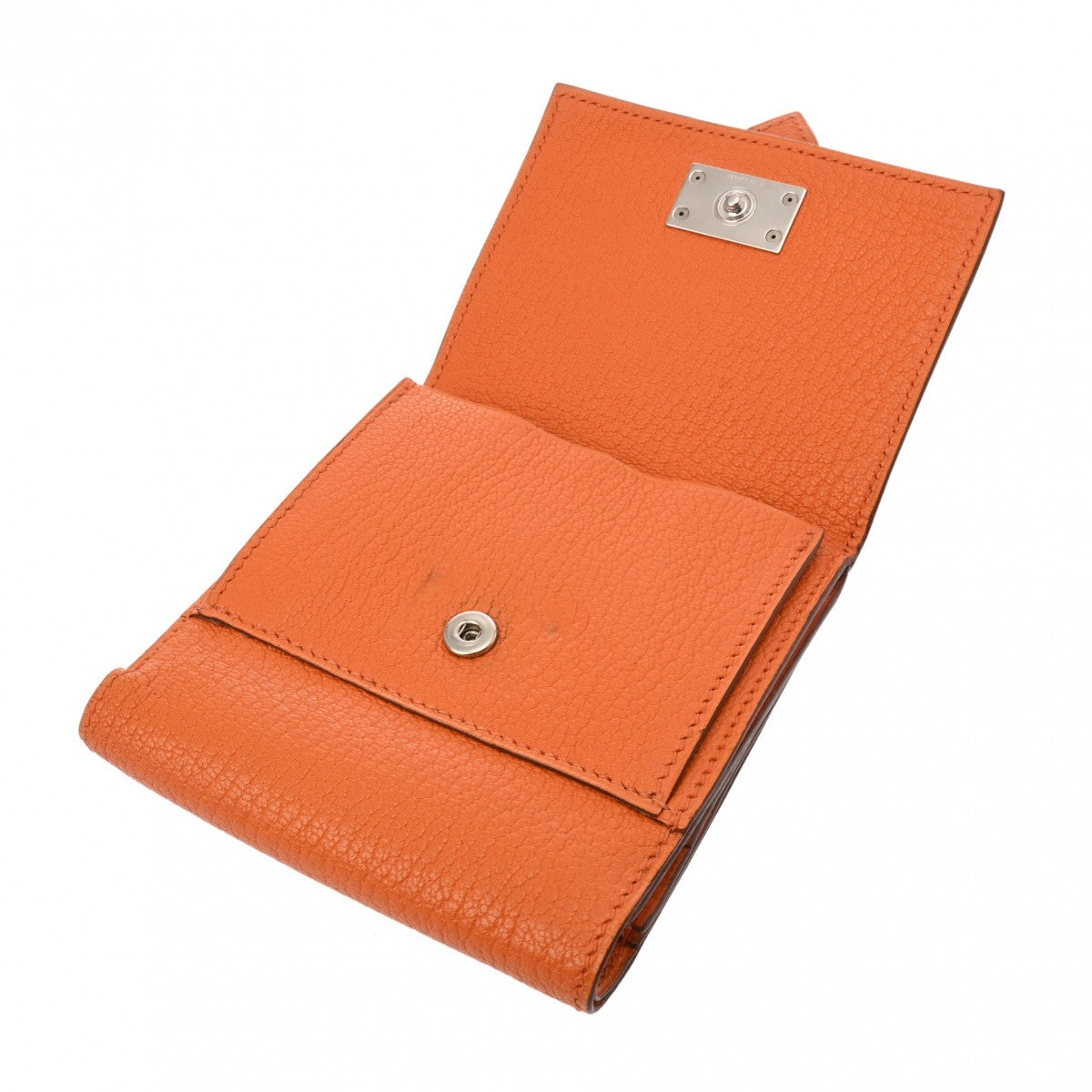 エルメスベアン レクトベルソ コンパクト オレンジ □K刻印(2007年頃