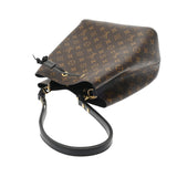 LOUIS VUITTON ルイヴィトン モノグラム ネオノエ ノワール/ブラウン M44020 レディース モノグラムキャンバス ショルダーバッグ Aランク 中古 銀蔵