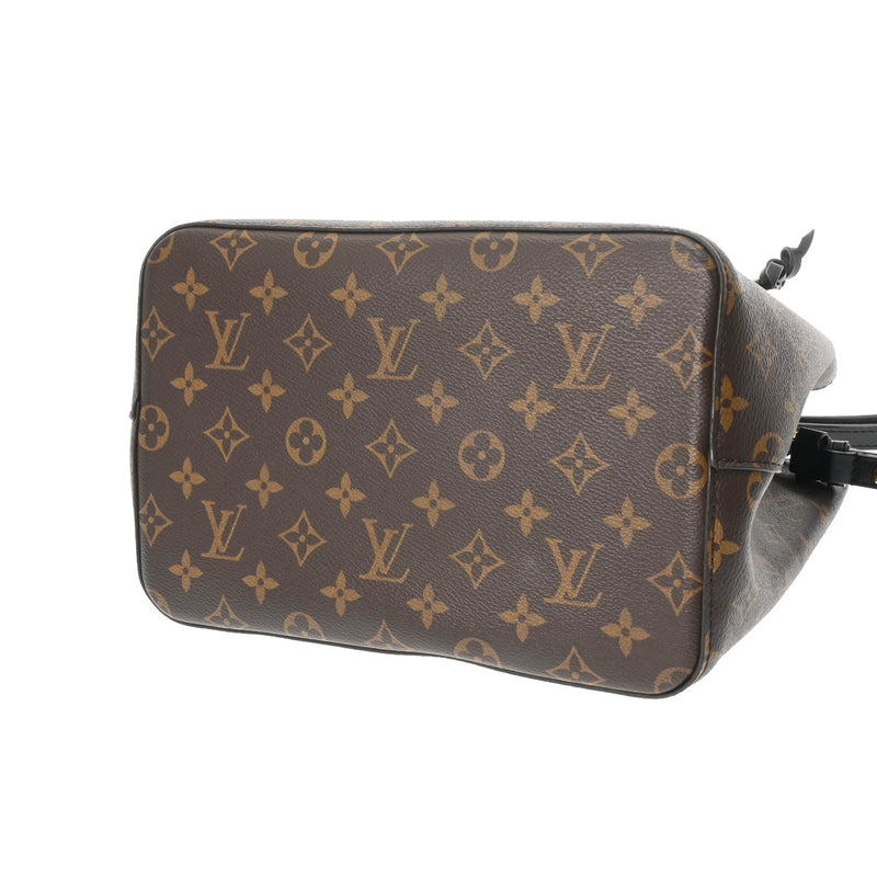 LOUIS VUITTON ルイヴィトン モノグラム ネオノエ ノワール/ブラウン M44020 レディース モノグラムキャンバス ショルダーバッグ Aランク 中古 銀蔵