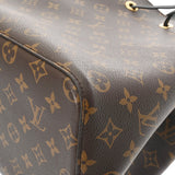 LOUIS VUITTON ルイヴィトン モノグラム ネオノエ ノワール/ブラウン M44020 レディース モノグラムキャンバス ショルダーバッグ Aランク 中古 銀蔵