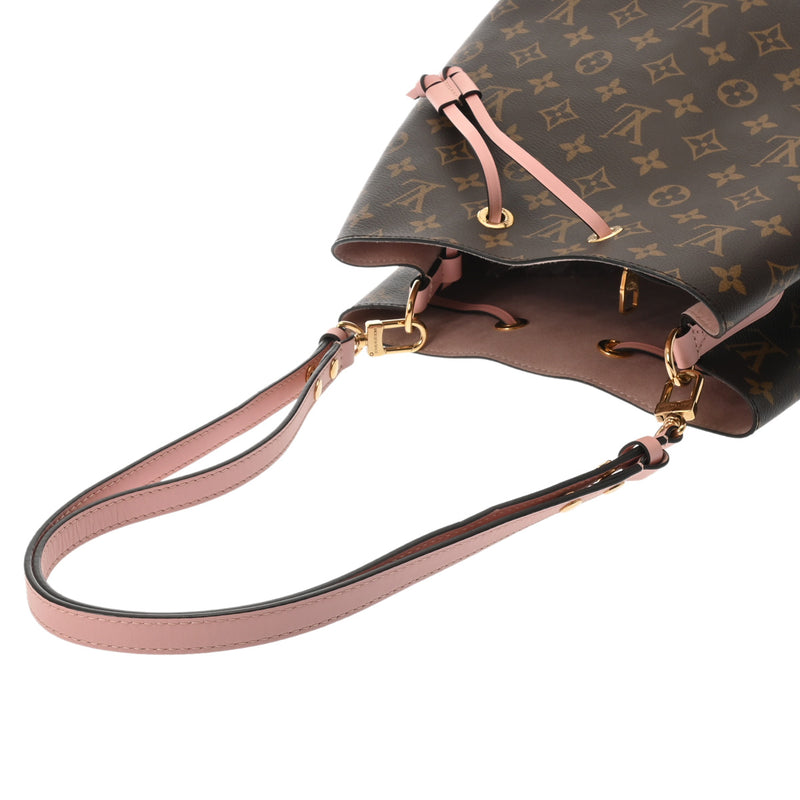 LOUIS VUITTON ルイヴィトン モノグラム ネオノエ ローズプードル M44022 レディース モノグラムキャンバス ショルダーバッグ Aランク 中古 銀蔵