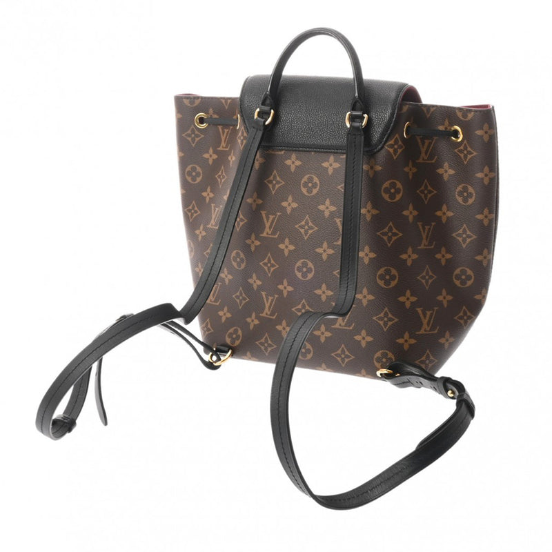 LOUIS VUITTON ルイヴィトン モノグラム モンスリ NM PM ブラウン M45515 レディース モノグラムキャンバス リュック・デイパック Aランク 中古 銀蔵