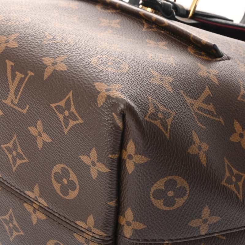 LOUIS VUITTON ルイヴィトン モノグラム モンスリ NM PM ブラウン M45515 レディース モノグラムキャンバス リュック・デイパック Aランク 中古 銀蔵