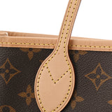 LOUIS VUITTON ルイヴィトン モノグラム ネヴァーフル PM ブラウン/ピヴォワンヌ M41245 レディース モノグラムキャンバス ハンドバッグ Aランク 中古 銀蔵