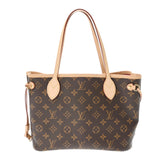 LOUIS VUITTON ルイヴィトン モノグラム ネヴァーフル PM ブラウン/ピヴォワンヌ M41245 レディース モノグラムキャンバス ハンドバッグ Aランク 中古 銀蔵