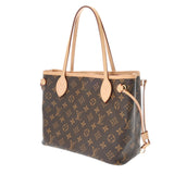 LOUIS VUITTON ルイヴィトン モノグラム ネヴァーフル PM ブラウン/ピヴォワンヌ M41245 レディース モノグラムキャンバス ハンドバッグ Aランク 中古 銀蔵