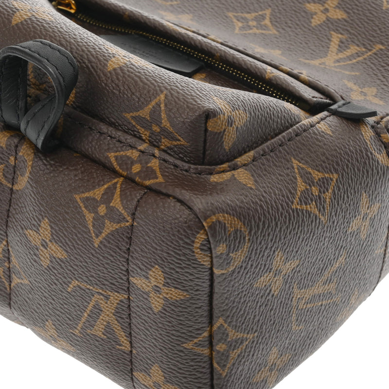 LOUIS VUITTON ルイヴィトン モノグラム パームスプリングス ミニ 新型 ブラウン M44873 レディース モノグラムキャンバス リュック・デイパック 新同 中古 銀蔵