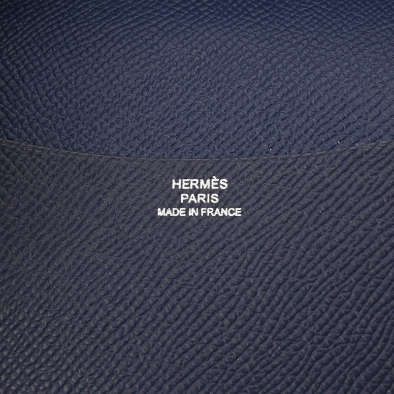 HERMES エルメス アジェンダ PM ブルーサフィール □R刻印(2014年頃) ユニセックス ヴォーエプソン 手帳カバー Aランク 中古 銀蔵