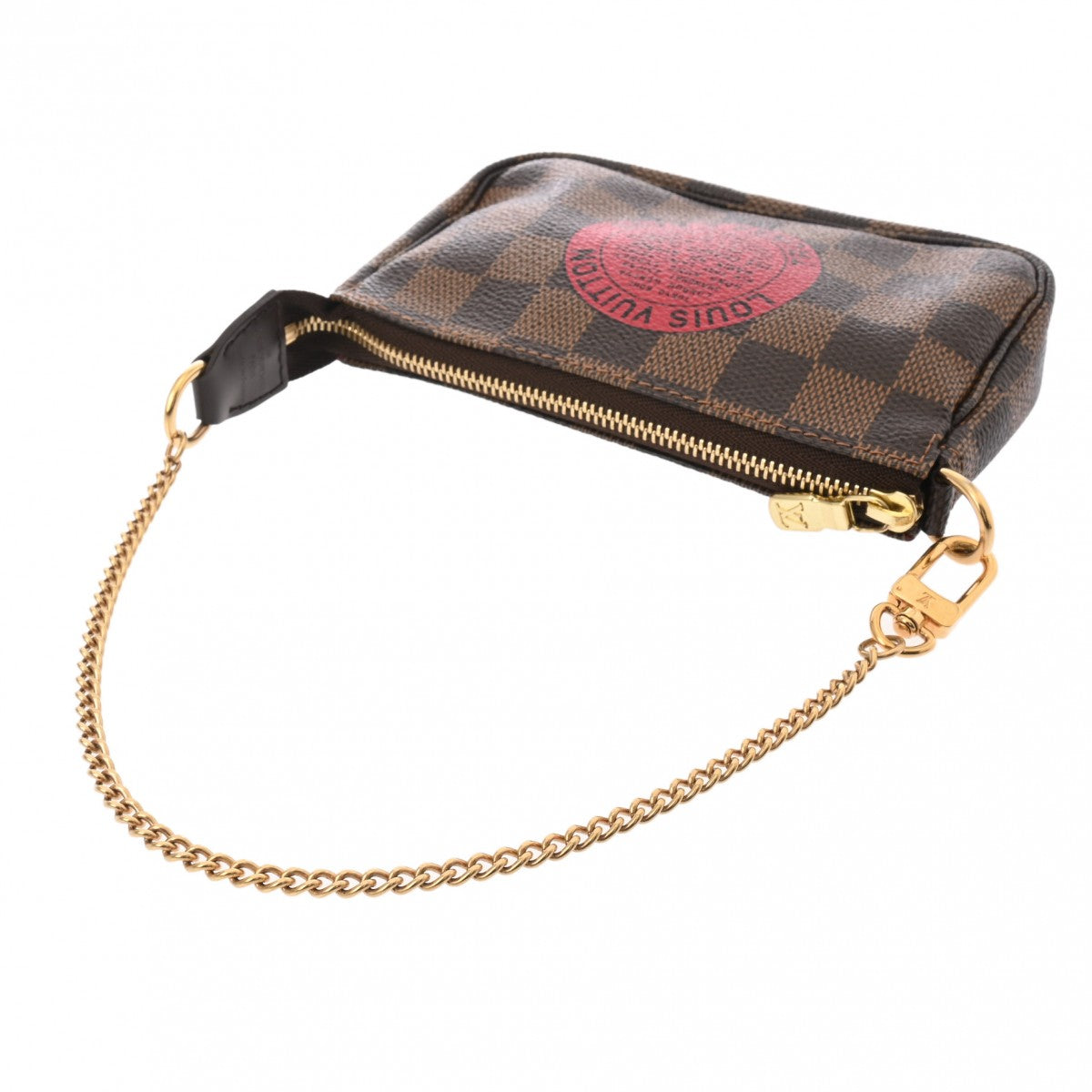 ルイヴィトンN58011 T&B ダミエ アクセソワール ポーチ 楽天市場】ルイ ヴィトン ダミエ ミニポシェット アクセソワール