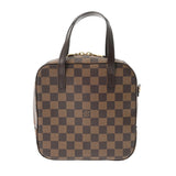 LOUIS VUITTON ルイヴィトン ダミエ スポンティーニ 2WAY SPオーダー ブラウン N48021 ユニセックス ダミエキャンバス ハンドバッグ 新同 中古 銀蔵