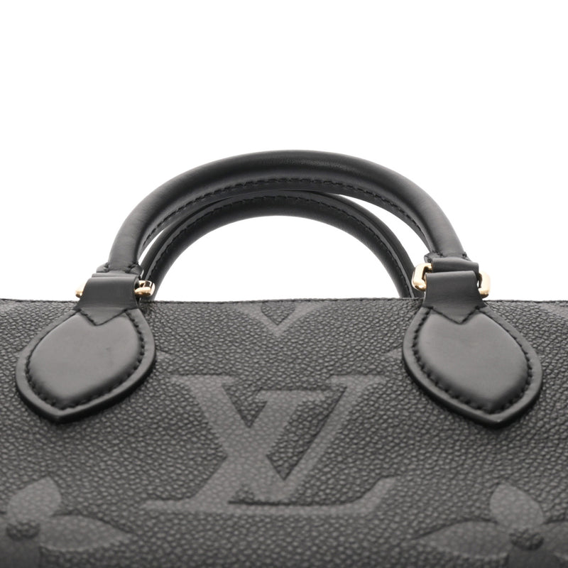 LOUIS VUITTON ルイヴィトン モノグラムアンプラント オンザゴー EW 2WAY ノワール M23640 レディース レザー ハンドバッグ 新同 中古 銀蔵