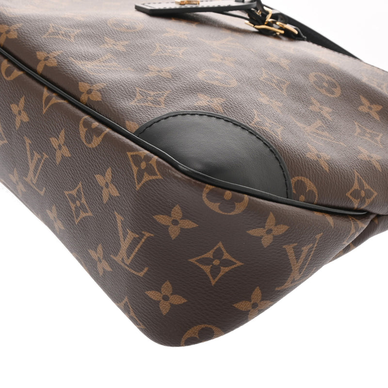 LOUIS VUITTON ルイヴィトン モノグラム オデオンNM MM ブラウン/黒 M45352 レディース モノグラムキャンバス ショルダーバッグ Aランク 中古 銀蔵