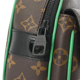 LOUIS VUITTON ルイヴィトン モノグラムマカサー Sロック メッセンジャー 2WAY ミントグリーン M46246 メンズ モノグラムキャンバス ショルダーバッグ Aランク 中古 銀蔵