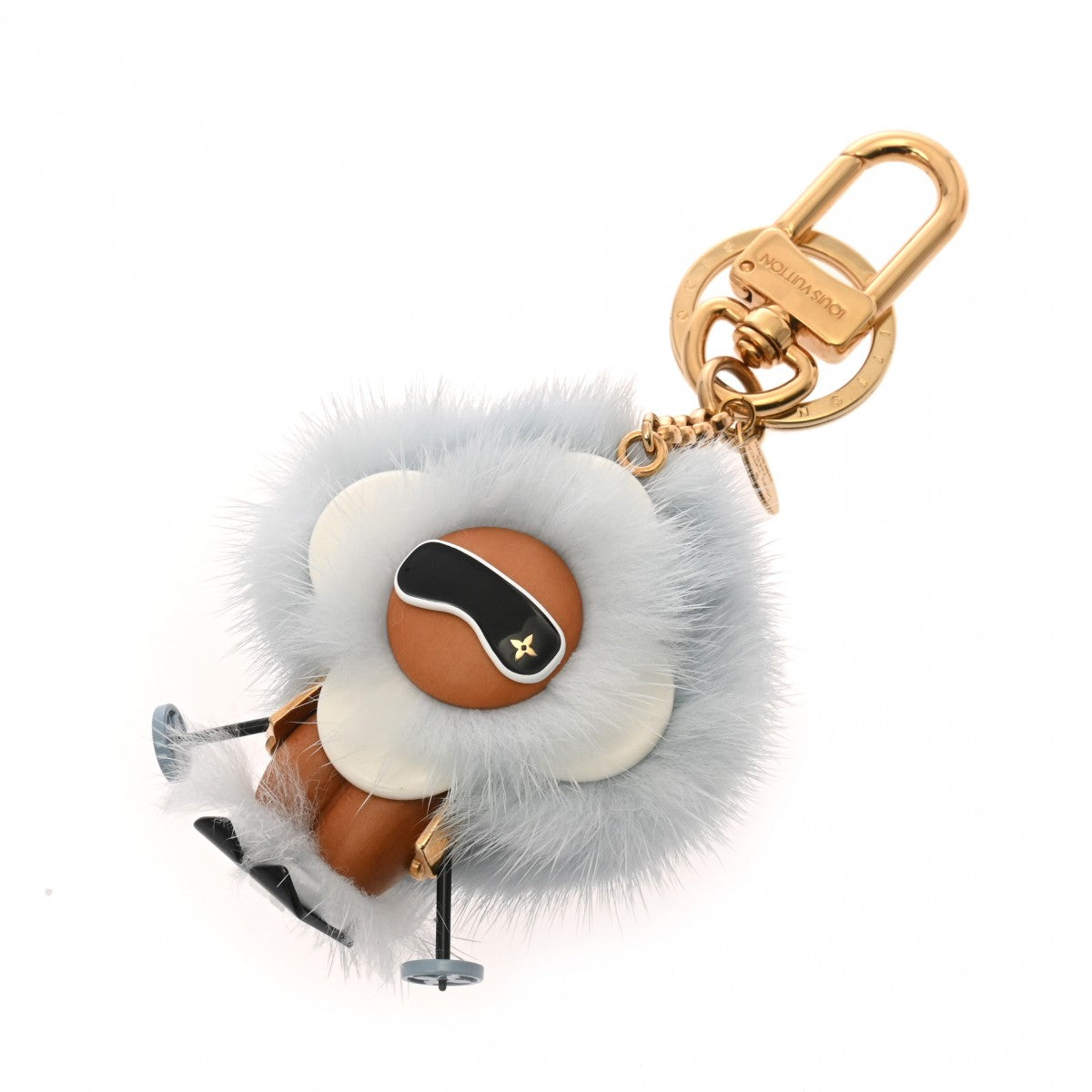 ルイヴィトンポルトクレ ヴィヴィエンヌ スキー バッグチャーム ライト