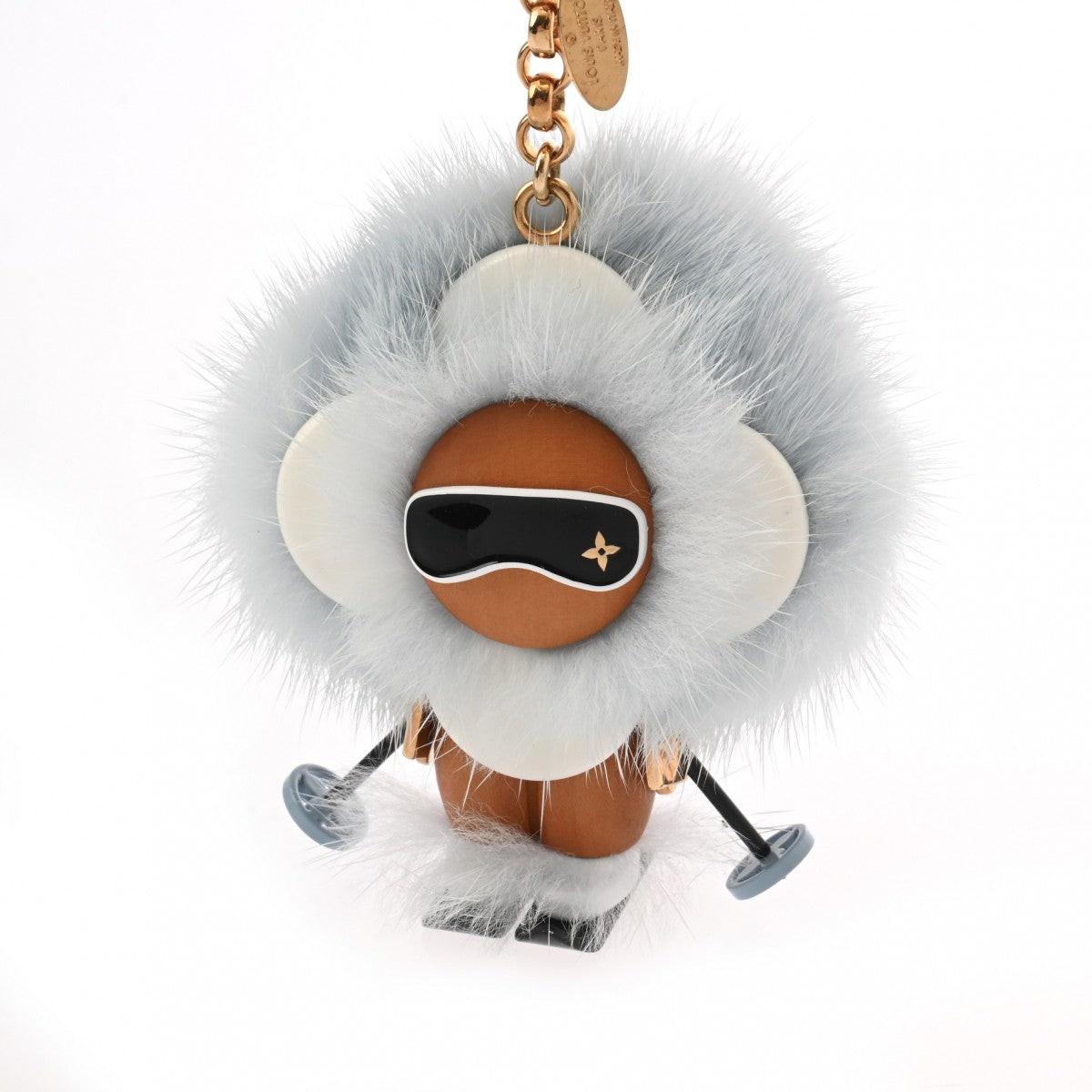 ルイヴィトンポルトクレ ヴィヴィエンヌ スキー バッグチャーム ライト