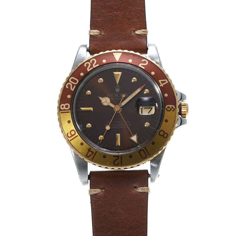 ロレックス GMTマスター 16753 60番台(1979年頃製造) ブラウン メンズ 腕時計 自動巻き 中古 銀蔵