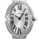 カルティエ ミニ ベニュワール WB520025 シルバー レディース 腕時計 クォーツ 中古 銀蔵