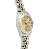 ロレックス デイトジャスト 10Pダイヤ 69173G R番(1988年頃製造) シャンパン/ダイヤモンド レディース 腕時計 自動巻き 中古 銀蔵