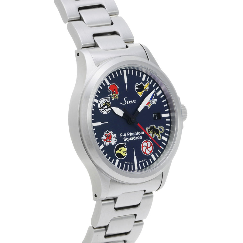 ジン パイロットウォッチ ファントム 日本限定200本 556.F-4II ネイビー メンズ 腕時計 自動巻き 銀蔵
