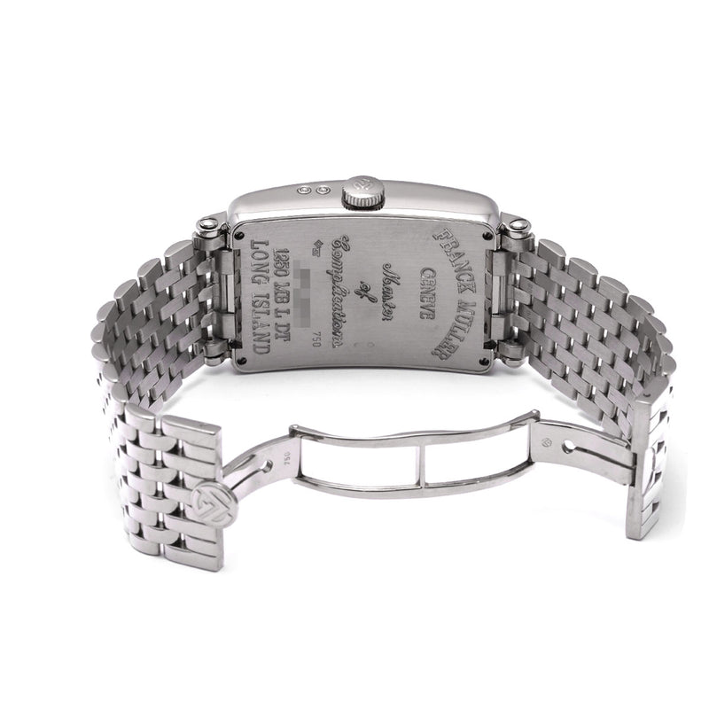 フランクミュラー ロングアイランド マスターバンカー ルナ 1250MBLDT ブラック メンズ 腕時計 自動巻き 中古 銀蔵