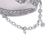 no brand ノーブランド 動物モチーフ サファイア0.75ct ダイヤ1.51ct ユニセックス K18ホワイトゴールド WG ペンダントトップ Aランク 中古 銀蔵
