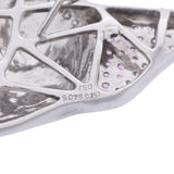 no brand ノーブランド 動物モチーフ サファイア0.75ct ダイヤ1.51ct ユニセックス K18ホワイトゴールド WG ペンダントトップ Aランク 中古 銀蔵