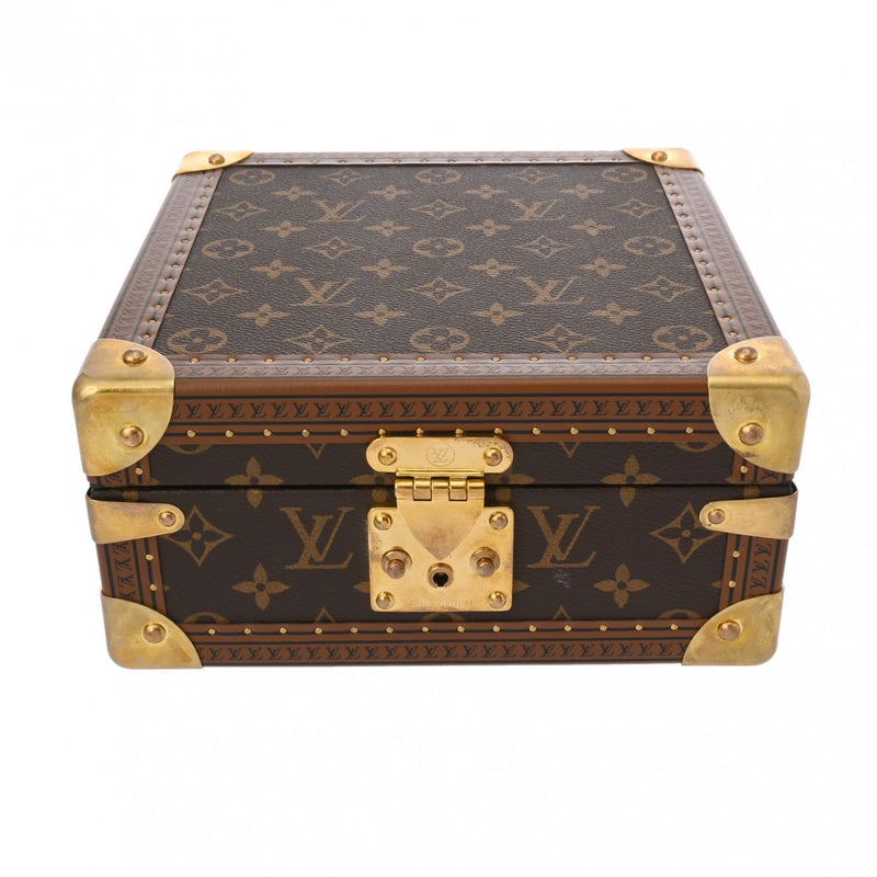 LOUIS VUITTON ルイヴィトン モノグラム コフレジュワイアリー ジュエリーケース ブラウン M13513 レディース モノグラムキャンバス ブランド小物 ABランク 中古 銀蔵