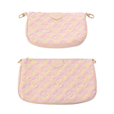 LOUIS VUITTON ルイヴィトン モノグラムアンプラント ミュルティ ポシェットアクセソワール サマースターダスト M46568 レディース レザー ショルダーバッグ Aランク 中古 銀蔵