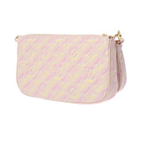 LOUIS VUITTON ルイヴィトン モノグラムアンプラント ミュルティ ポシェットアクセソワール サマースターダスト M46568 レディース レザー ショルダーバッグ Aランク 中古 銀蔵