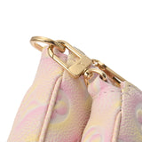 LOUIS VUITTON ルイヴィトン モノグラムアンプラント ミュルティ ポシェットアクセソワール サマースターダスト M46568 レディース レザー ショルダーバッグ Aランク 中古 銀蔵