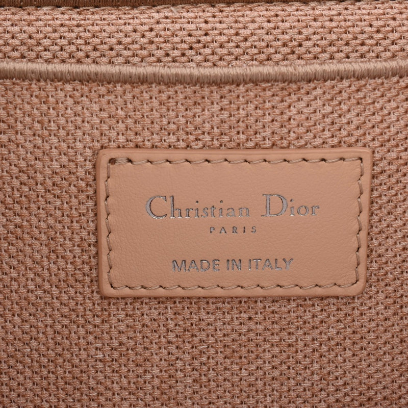 CHRISTIAN DIOR クリスチャンディオール トラベル バニティバッグ ピンク S5480VWRA レディース キャンバス ハンドバッグ ABランク 中古 銀蔵