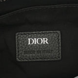 CHRISTIAN DIOR クリスチャンディオール サドルミニソフトバック オブリーク ネイビー 1ADH0024YKY レディース キャンバス レザー ハンドバッグ ABランク 中古 銀蔵