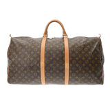 LOUIS VUITTON ルイヴィトン モノグラム キーポル 60 ブラウン M41422 ユニセックス モノグラムキャンバス ボストンバッグ Bランク 中古 銀蔵