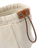 HERMES エルメス フールビ 25 バッグインバッグ ナチュラル レディース トワルシェブロン ポーチ Bランク 中古 銀蔵