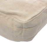 HERMES エルメス フールビ 25 バッグインバッグ ナチュラル レディース トワルシェブロン ポーチ Bランク 中古 銀蔵