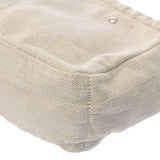 HERMES エルメス フールビ 25 バッグインバッグ ナチュラル レディース トワルシェブロン ポーチ Bランク 中古 銀蔵