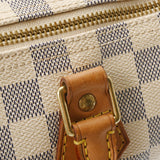 LOUIS VUITTON ルイヴィトン ダミエアズール スピーディ 30  ホワイト N41533 ユニセックス ダミエアズールキャンバス ハンドバッグ ABランク 中古 銀蔵