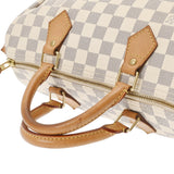 LOUIS VUITTON ルイヴィトン ダミエアズール スピーディ 30  ホワイト N41533 ユニセックス ダミエアズールキャンバス ハンドバッグ ABランク 中古 銀蔵