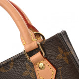 LOUIS VUITTON ルイヴィトン モノグラム プティット サックプラ 旧型 2WAY ブラウン M69442 レディース モノグラムキャンバス ハンドバッグ Aランク 中古 銀蔵