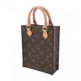 LOUIS VUITTON ルイヴィトン モノグラム プティット サックプラ 旧型 2WAY ブラウン M69442 レディース モノグラムキャンバス ハンドバッグ Aランク 中古 銀蔵