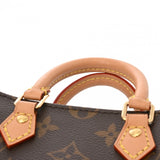 LOUIS VUITTON ルイヴィトン モノグラム プティット サックプラ 旧型 2WAY ブラウン M69442 レディース モノグラムキャンバス ハンドバッグ Aランク 中古 銀蔵