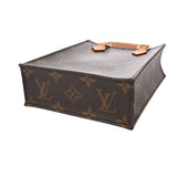 LOUIS VUITTON ルイヴィトン モノグラム プティット サックプラ 旧型 2WAY ブラウン M69442 レディース モノグラムキャンバス ハンドバッグ Aランク 中古 銀蔵