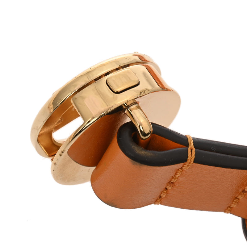 LOUIS VUITTON ルイヴィトン LV ポンヌフ サマーゴールド M55946 レディース レザー ショルダーバッグ ABランク 中古 銀蔵